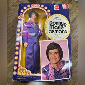 Vintage Mattel Donny & Marie Osmond Doll 1976 in Boxes